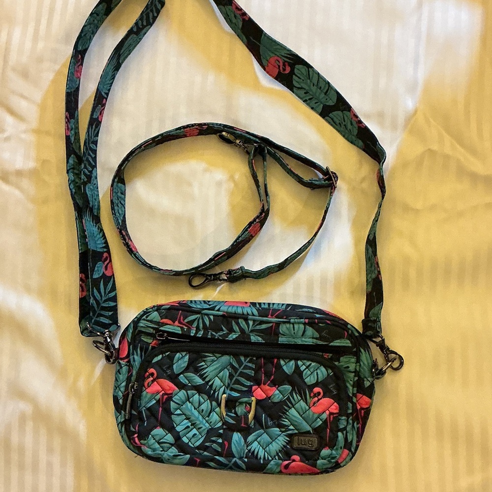 Lug Tropical Flamingo Crossbody Bag